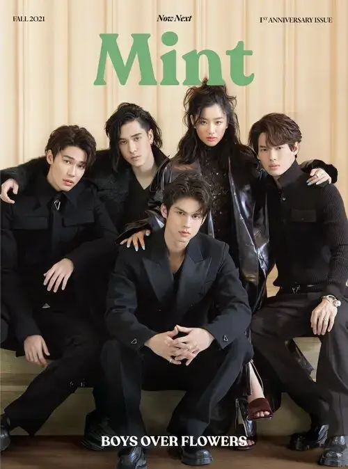 f4-thailand-boys-over-flowers-2021-hinh-anh-14 Dàn diễn viên phim Vườn Sao Băng Thái Lan xuất hiện trên bìa tạp chí Mint số kỷ niệm một năm