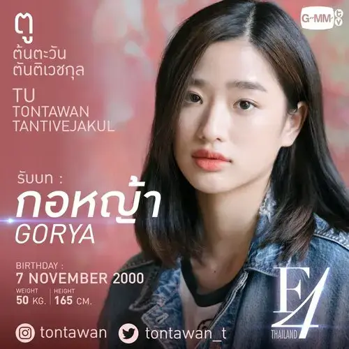 f4-thailand-boys-over-flowers-2021-hinh-anh-5 F4 Thailand Boys Over Flowers giới thiệu Tu Tontawan trong vai nữ chính Gorya, sinh năm 2000