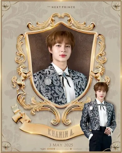 the-next-prince-the-series-2024-thu-vien-hinh-anh-9 Khanin A. chân dung thái tử, khung huy hiệu vàng sang