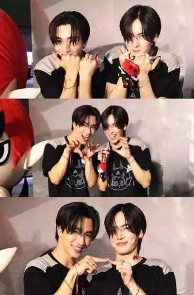 perfect-10-liners-the-series-2024-hinh-anh-5 Perfect 10 Liners The Series – bộ ảnh ba khung của cặp đôi Perth và Chimon cùng tạo dáng dễ thương tại fan meeting