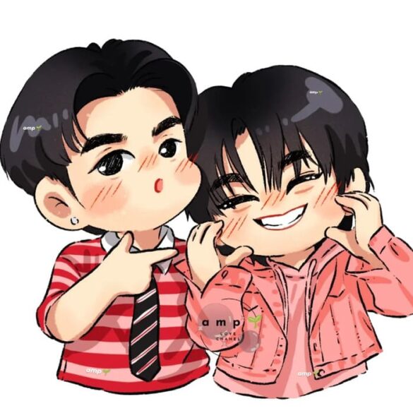 fanart-auausave-2 AuAuSave couple khoảnh khắc ngọt ngào
