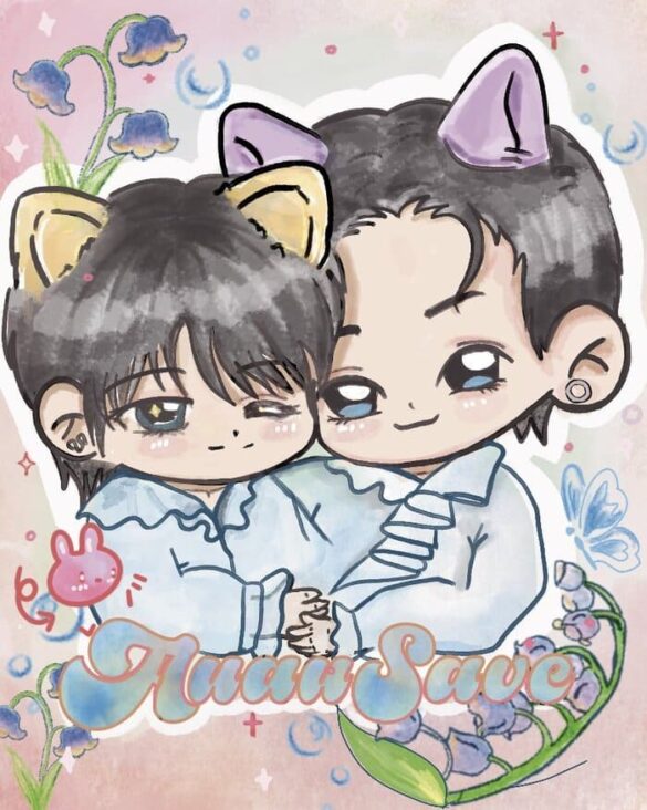 fanart-auausave-4 AuAuSave couple ảnh đôi thân mật
