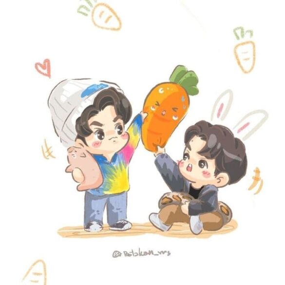 Fanart của couple BrightWin Thái
