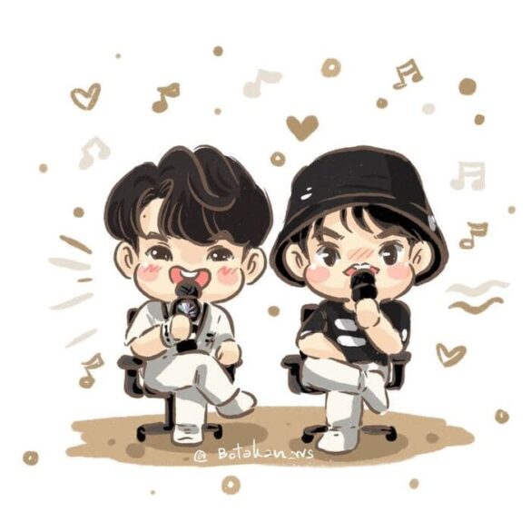 Fanart của couple BrightWin