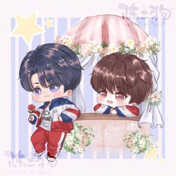fanart-earthmix-3 EarthMix couple ảnh đôi thân mật
