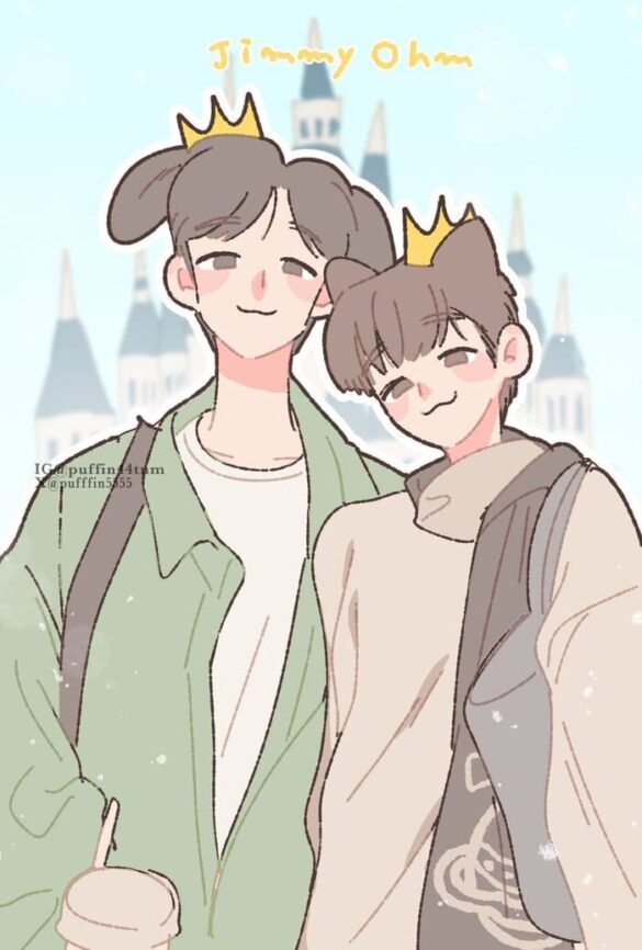 fanart-jimmyohm-2 JimmyOhm couple khoảnh khắc ngọt ngào