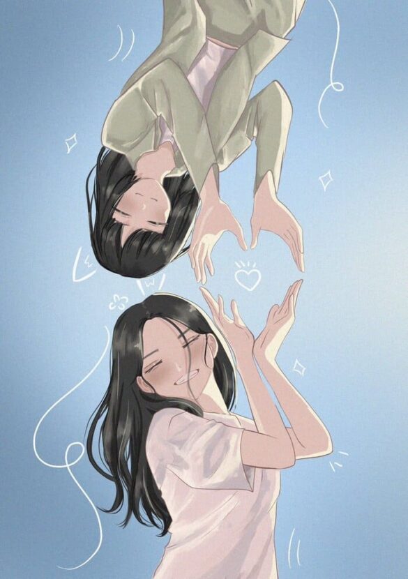 MablePangjie couple ảnh đôi thân mật