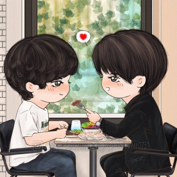 fanart-maxkybas-3 MaxkyBas couple phong cách lãng mạn