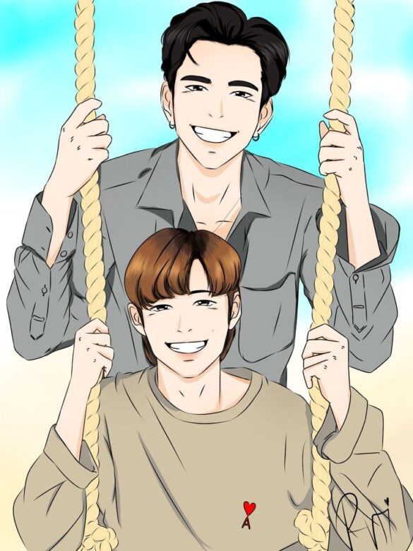 fanart-maxnat-6 MaxNat couple khoảnh khắc ngọt ngào