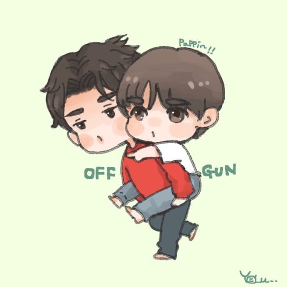 fanart-offgun-2 Thư viện ảnh của couple OffGun Thái