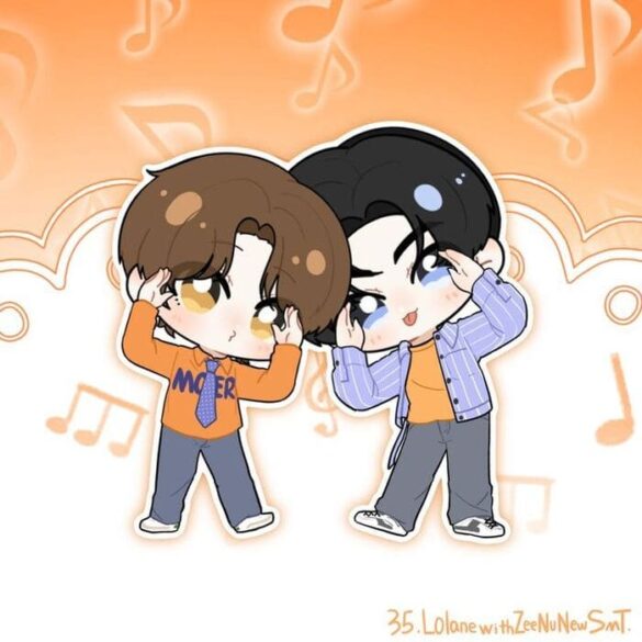 fanart-zeenunew-7 ZeeNuNew couple khoảnh khắc ngọt ngào