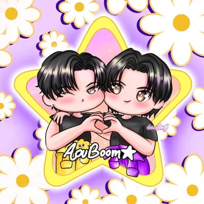 fanart-aouboom-2 AouBoom couple phong cách lãng mạn