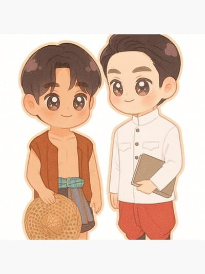 fanart-aouboom-4 AouBoom couple chemistry tự nhiên