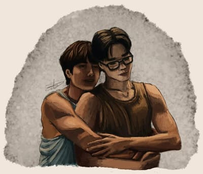 fanart-mondryu-1 MondRyu couple ảnh đôi thân mật