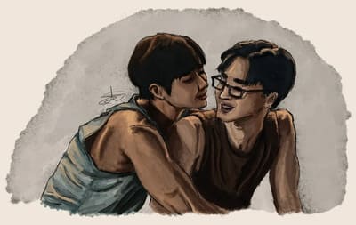 fanart-mondryu-2 MondRyu couple khoảnh khắc ngọt ngào
