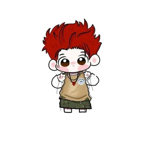 anh-captain-boy-ngau-chibi-3 Ảnh Captain Boy ngầu chibi nền tối giản
