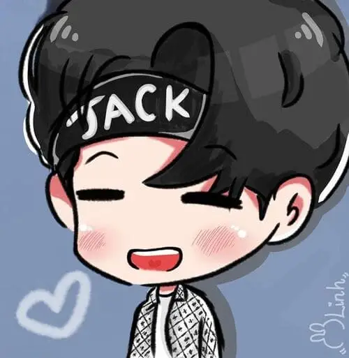 anh-jack-j97-chibi-9 Chibi Jack J97 ôm gấu bông mắt long lanh
