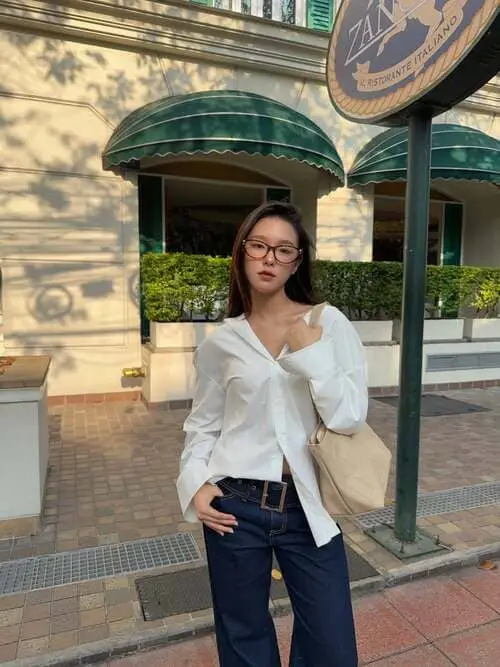 nepjune-nutkitta-poonsukwattana-thu-vien-hinh-anh-2 Nepjune Nutkitta Poonsukwattana diện sơ mi trắng dạo phố