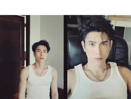 tommy-sittichok-pueakpoolpol-thu-vien-hinh-anh-3 Tommy Sittichok selfie áo ba lỗ trong phòng