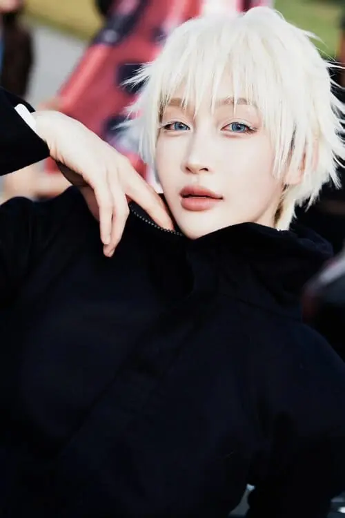 anh-juky-san-gojo-cosplay-1 Ảnh Juky San gojo cosplay với tạo hình anime cá tính và nổi bật