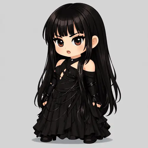 anh-miu-le-chibi-2 Ảnh Miu Lê chibi ngầu với visual nổi bật