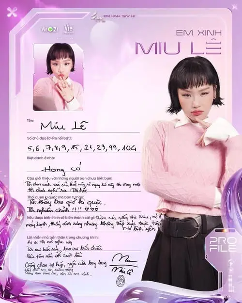 anh-miu-le-em-xinh-say-hi-4 Ảnh Miu Lê Em Xinh Say Hi thần thái cuốn hút profile
