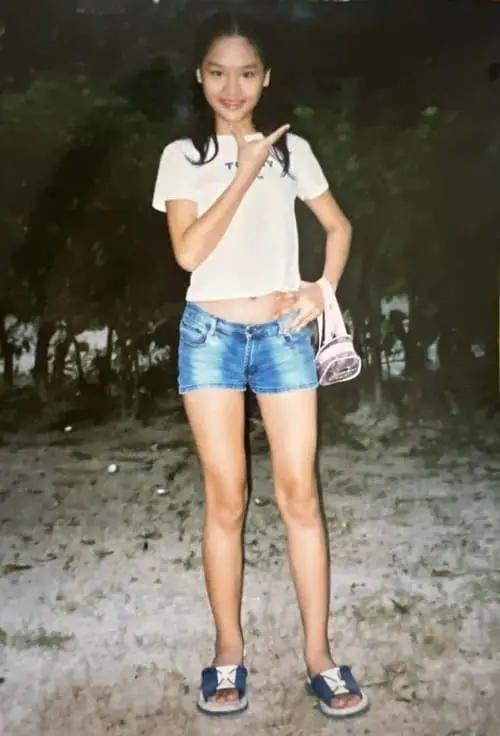 anh-miu-le-hoi-nho-2 Ảnh Miu Lê hồi nhỏ với nét ngây thơ