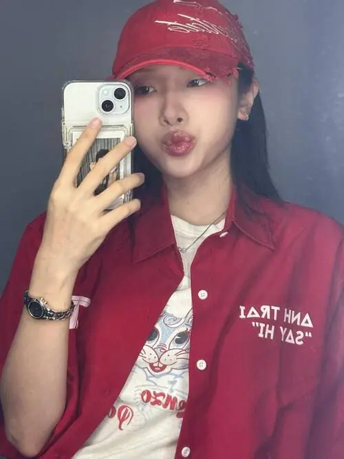 anh-my-my-cute-2 Ảnh Mỹ Mỹ cute tạo dáng mềm mại, phong cách trẻ trung và ngọt ngào