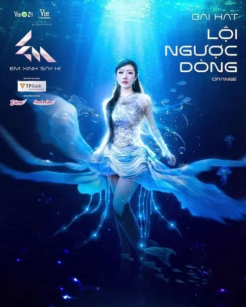 anh-orange-loi-nguoc-dong-1 Ảnh Orange Lội Ngược Dòng trong poster xanh biển với concept nàng tiên cá