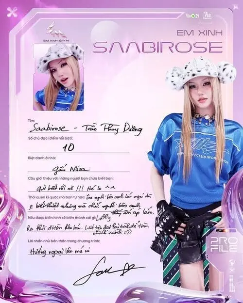 anh-saabirose-em-xinh-say-hi-profile Ảnh Saabirose Em Xinh Say Hi profile cận mặt với đường nét sắc sảo