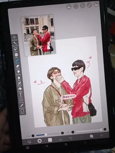 daouoffroad-fanart-chibi-1 DaouOffroad fanart vẽ tay trên máy tính bảng đáng yêu