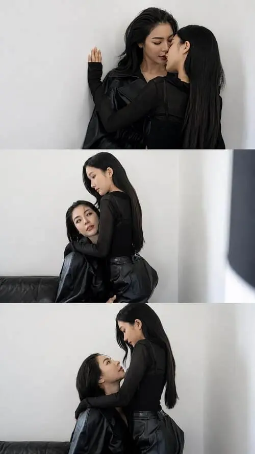 fayeatom-couple-hinh-anh-12 FayeAtom ghép ba khung ảnh ôm nhau thân mật, toàn bộ trang phục màu đen
