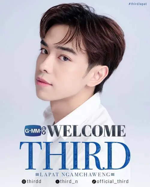 third-lapat-ngamchaweng-hinh-anh-11 Third Lapat Ngamchaweng poster chào mừng gia nhập GMMTV với ảnh chân dung cận mặt