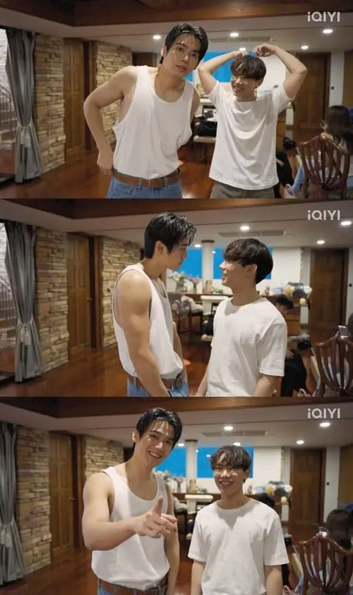 your-dear-daddy-the-series-2026-hinh-anh-12 Your Dear Daddy The Series hậu trường hai diễn viên nam tạo dáng vui nhộn cùng nhau