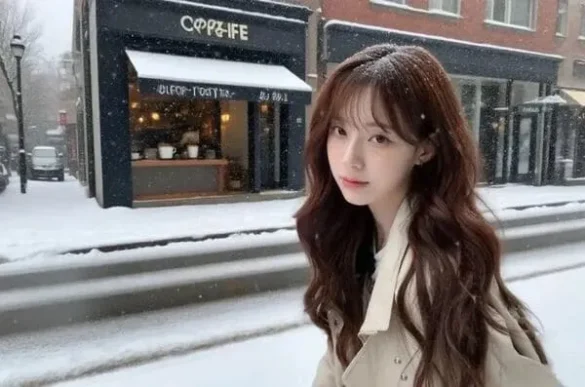 anh-winter-aespa-hinh-nen-laptop-1 Ảnh Winter aespa mặc áo khoác đứng giữa phố tuyết